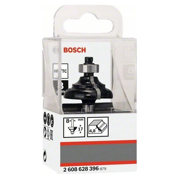 Frezarka Bosch Multi-profile milling cutter BOSCH HM R=4.8 mm, l=14 mm, shank 8 mm, UZS