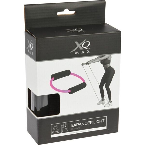 XQMax EKSPANDER GUMOWY PIANKOWE UCHWYTY XQMAX RÓŻOWY LIGHT