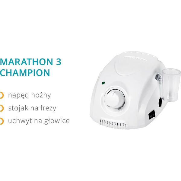 Activeshop Saeyang frezarka Marathon 3 Champion white + H37LSP