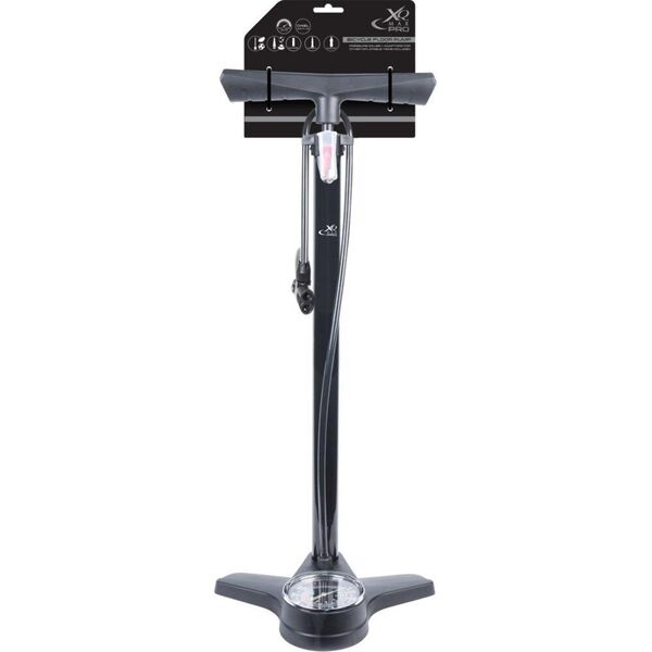 XQMax POMPKA WARSZTATOWO ROWEROWA 160PSI (11BAR) Z MANOMETREM XQMAX PRO