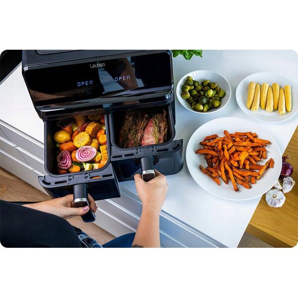 Frytkownica beztłuszczowa Lauben Lauben DualZone® Air Fryer 8000BC