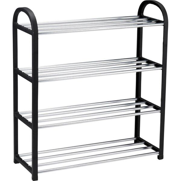 Alpina Półki regał organizer stojak na buty 4 poziomy Alpina  50 x 18,5 x 57 cm