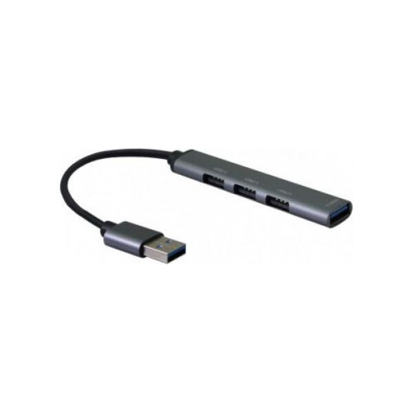 HUB USB Secomp STANDARDOWY koncentrator USB 2.0, złącze A, 4x porty A (3x USB2.0 +1x USB 3.2 Gen1)