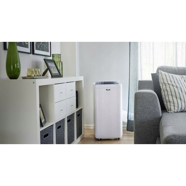 Klimatyzator Woods Mobilus kondicionierius MILAN WiFi DUO 9K Smart Wood's +DOVANA montavimo rinkinys