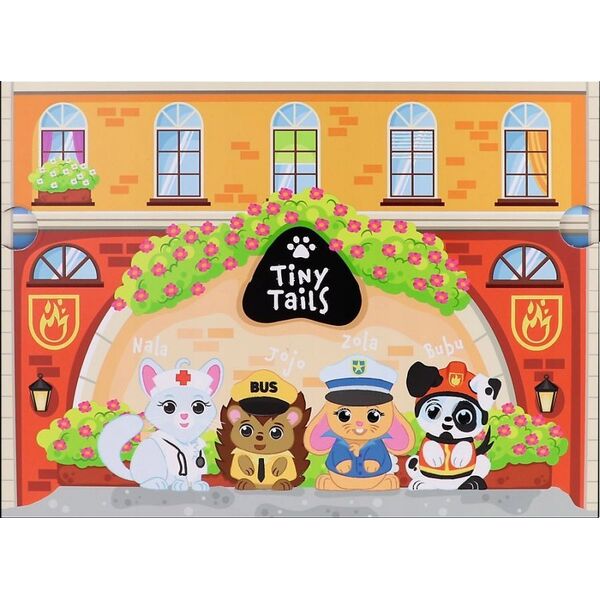 Trefl Zabawka drewniana - Magnetic box City TREFL