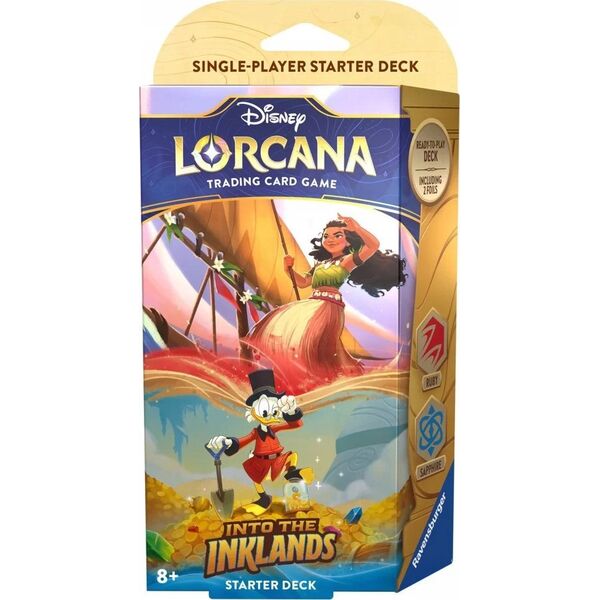Ravensburger Disney Lorcana (Set03) starter deck set box (8set)