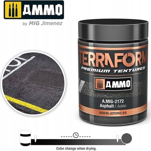Vallejo Ammo: Terraform Premium Textures - Asphalt