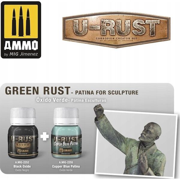 Vallejo Ammo: U-Rust - Black Oxide (40 ml)