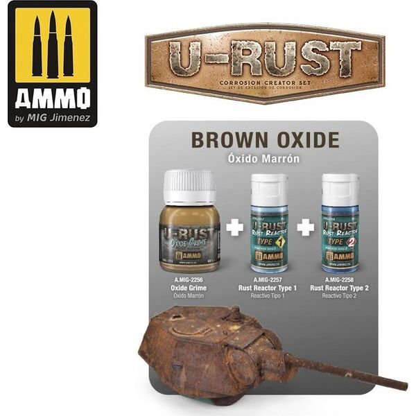 Vallejo Ammo: U-Rust - Oxide Grime (40 ml)