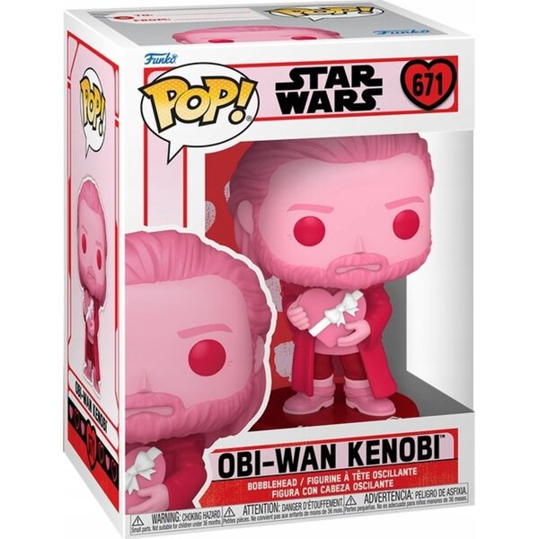 Figurka Funko Pop Funko! POP Vinyl SW Valentines S4 Obi-Wan Kenobi