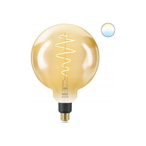 WiZ WiZ Filament Globe amber G200 - E27 Smart bulb