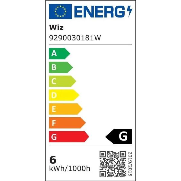 WiZ WiZ Filament Globe amber G200 - E27 Smart bulb