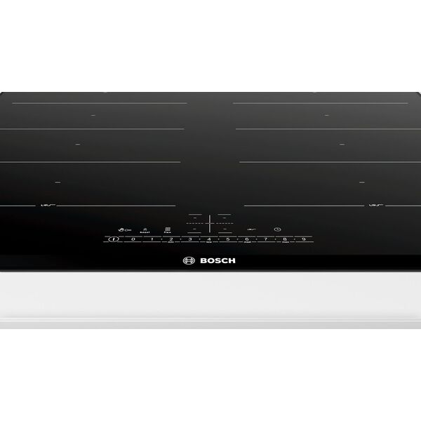 Płyta grzewcza Bosch Bosch Serie 6 PXX695FC5E, Black, Built-in, 60 cm, Zone induction hob, Glass-ceramic, 4 zone(s)