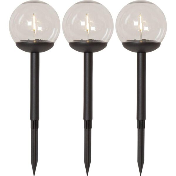 Oprawa schodowa Saska Garden LAMPA SOLARNA KULA OZDOBNA 10X34.5CM