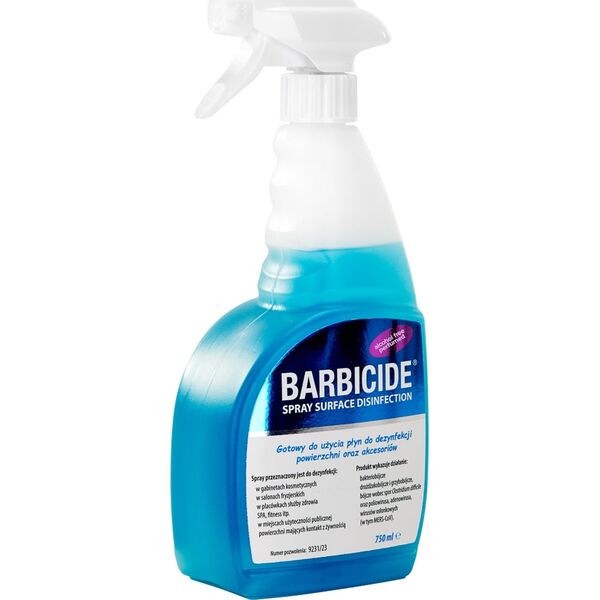 Activeshop Barbicide spray do dezynfekcji wszystkich powierzchni 750 ml zapachowy