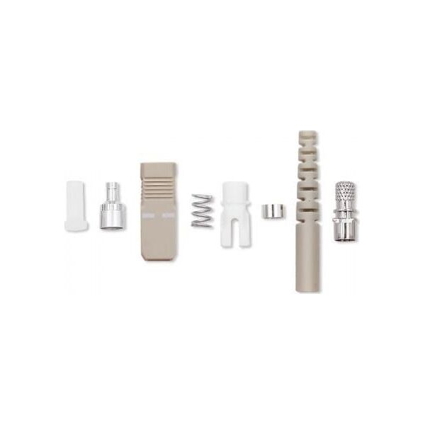 Qoltec Qoltec Złącza światłowodowe SC | Multimode | 2.0mm | Zestaw montażowy | 200szt.