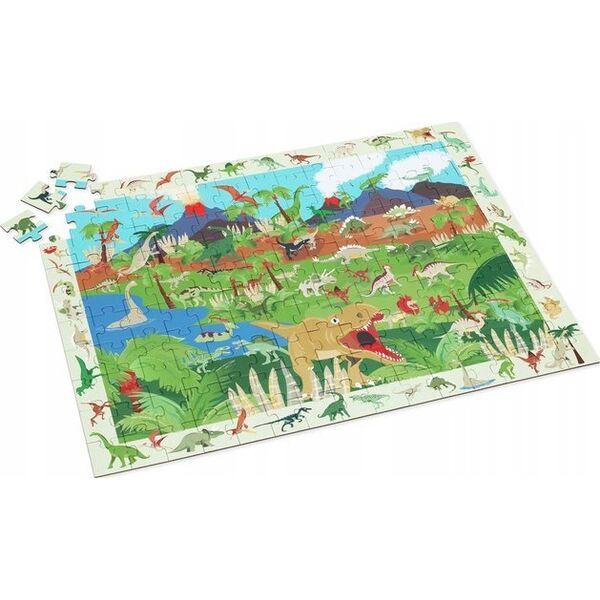 Bright Junior Media Puzzle 150 obserwacyjne Dinozaury
