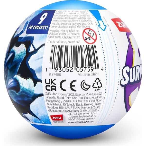 Figurka Zuru 5 Surprise Dino Strike Ice Age