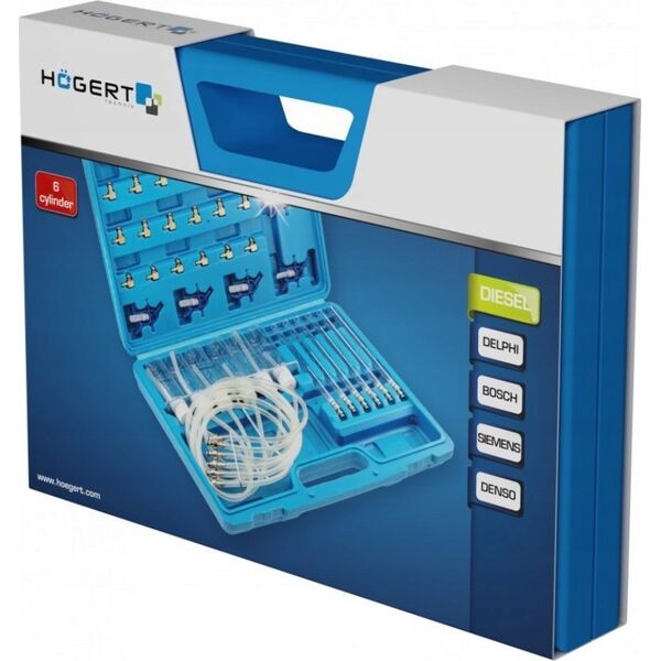 Högert Technik HOGERT DIAGNOSTIC KIT FOR COMMON RAIL INJECTORS