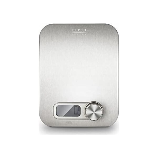 Waga kuchenna Caso Caso | Design kitchen scale | Maximum weight (capacity) 5kg | Graduation 1 g | Ekranas type Digital | Stainless Steel