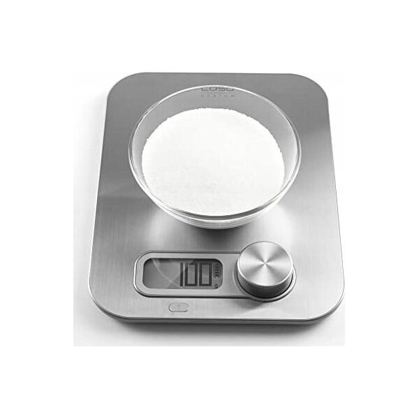 Waga kuchenna Caso Caso | Design kitchen scale | Maximum weight (capacity) 5kg | Graduation 1 g | Ekranas type Digital | Stainless Steel
