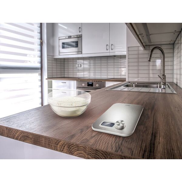 Waga kuchenna Caso Caso | Design kitchen scale | Maximum weight (capacity) 5kg | Graduation 1 g | Ekranas type Digital | Stainless Steel