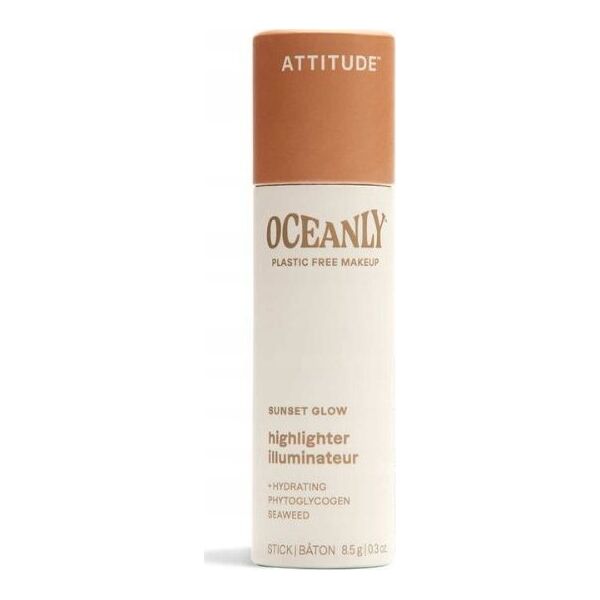 Attitude Attitude Oceanly, Rozświetlacz w sztyfcie, Sunset Glow, 8,5 g