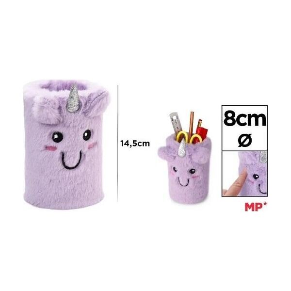 Piórnik BT21 Pojemnik pluszowy na przybory szkolne Unicorn