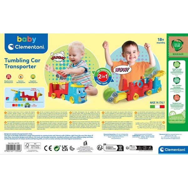 Clementoni TOY TRUCK TRANSPORTER 17892
