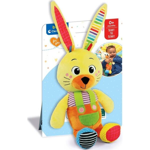 Clementoni TOY PLUSH BUNNY BC4U 17907