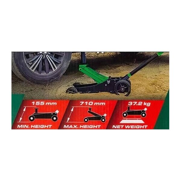 Hikoki ROCKFORCE LIFT "FROG" 3.5T 155-710mm HIGH