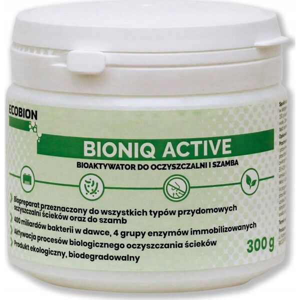 Oczyszczacz powietrza Boneco BIOPREP BIONIQ ACTIVE SEWAGE TREAT 300G