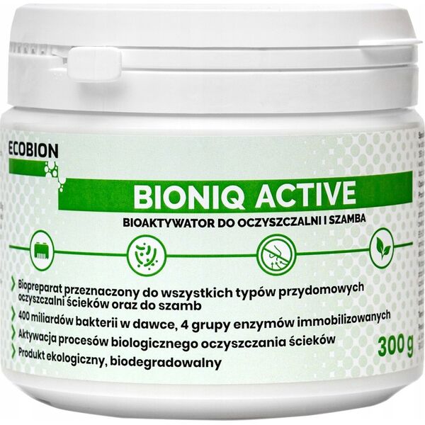 Oczyszczacz powietrza Boneco BIOPREP BIONIQ ACTIVE SEWAGE TREAT 300G