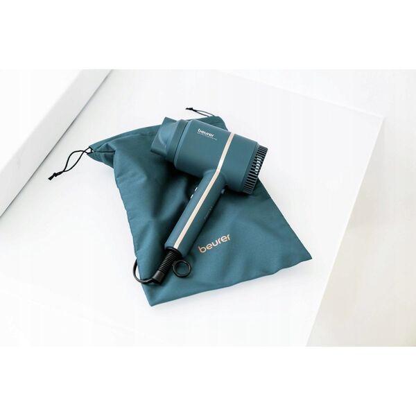 Suszarka Beurer Beurer HC 35, hair dryer (petrol/gold, Ocean)