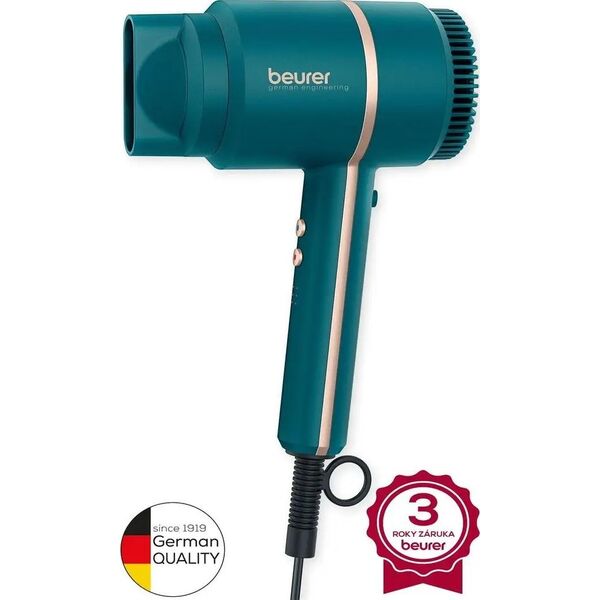 Suszarka Beurer Beurer HC 35, hair dryer (petrol/gold, Ocean)