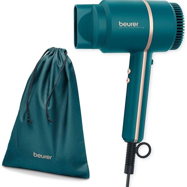 Suszarka Beurer Beurer HC 35, hair dryer (petrol/gold, Ocean)