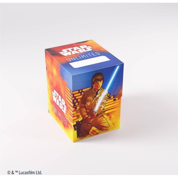 Gamegenic Star Wars Unlimited Pudełko na karty talię Soft Crate Gamegenic Luke Vader