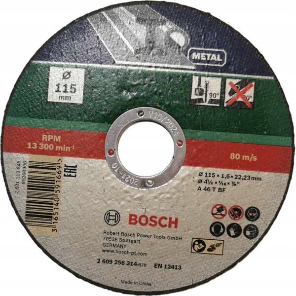 Bosch Bosch SKÆRESKIVE METAL 115X1,6MM LIGE