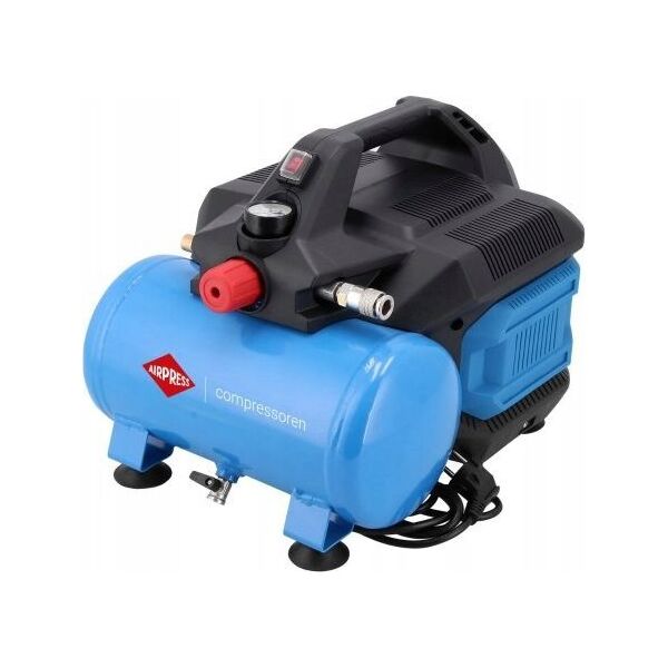 Kompresor samochodowy Airpress AIRPRESS COMPRESSOR LMO 6-126 6L/1.0KM OIL-FREE 88L/MIN. QUIET....