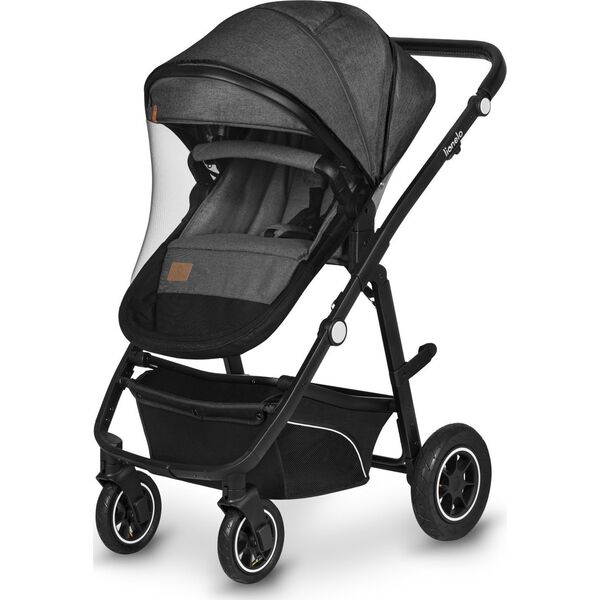 Wózek Lionelo Universalus vežimėlis Lionelo Bianka 3in1, grey