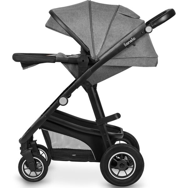 Wózek Lionelo Universalus vežimėlis Lionelo Bianka 3in1, grey