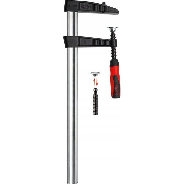 Bessey BESSEY TGK125-2K, F-clamp, 1 pc(s), 125 cm