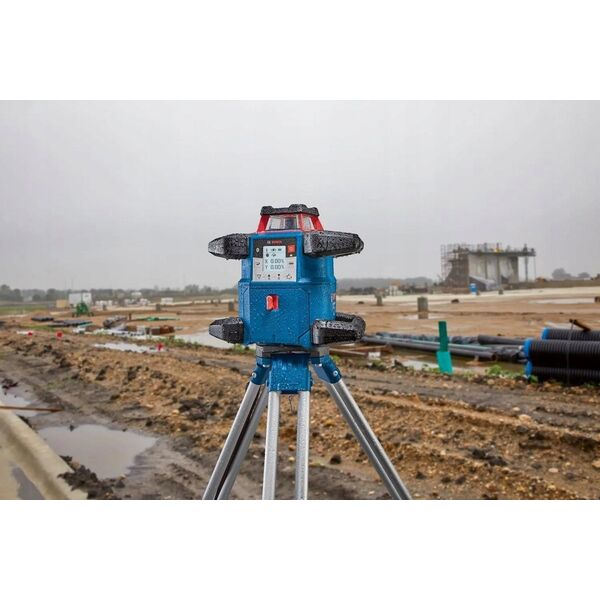 Bosch Bosch cordless rotary laser GRL 600 CHV Professional, 18Volt (blue, without battery and charger, red laser line, in L-BOXX)