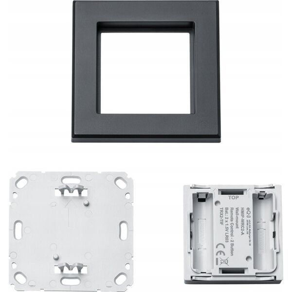 HomeMatic IP Homematic IP Wandtaster - 2-fach, anthrazit