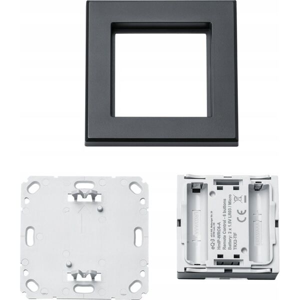 HomeMatic IP Homematic IP Wandtaster - 6-fach, anthrazit