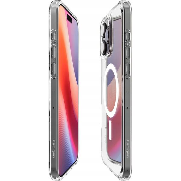 Spigen Spigen Crystal Hybrid MagSafe, white - iPhone 6.9" 2024