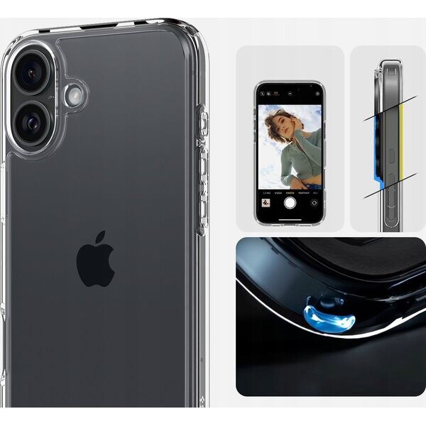 Spigen Spigen Crystal Hybrid, crystal clear - iPhone 6.7" 2024