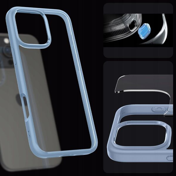 Spigen Spigen Crystal Hybrid, sierra blue - iPhone 6.9" 2024