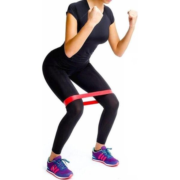 XQMax ZESTAW 3 GUM TAŚM DO ĆWICZEŃ STRETCH BAND XQMAX