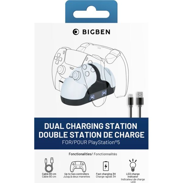 Nacon CHARGING STATION DUAL CHARGER V3